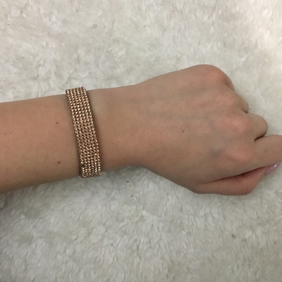 Ultra sparkly amber gem band - Picture 2 of 8